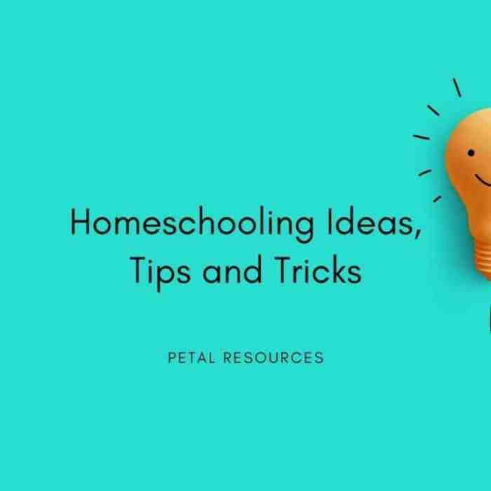 Homeschooling resources and tips