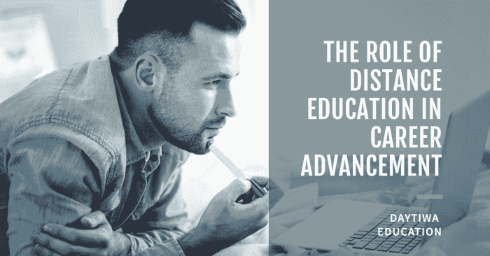 Distance education for working adults